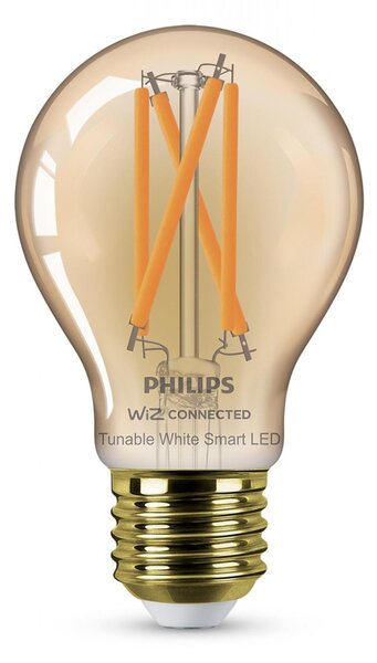 WiZ Smart LED Žárovka Filament oranžová 7 W (ekv. 50 W) 640lm 2000-5000K A60 E27