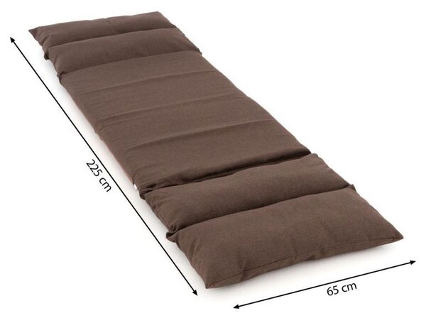 Nastavitelná sofa Relax Lounger, barva hnědá