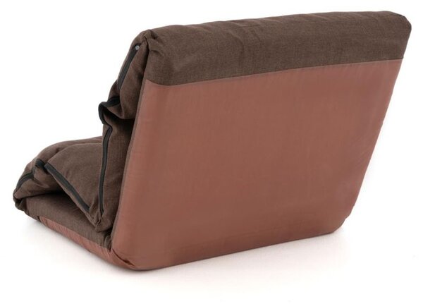 Nastavitelná sofa Relax Lounger, barva hnědá