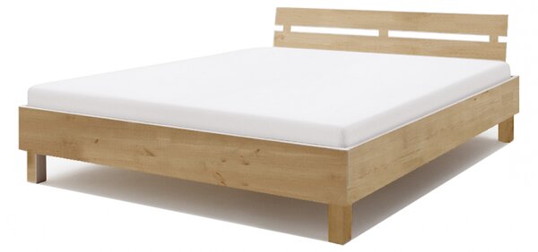 Masivní postel z borovice 160x200 Lenni med