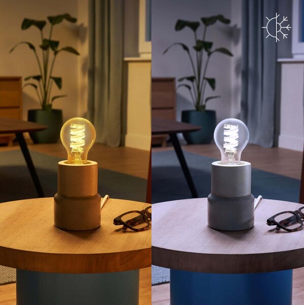WiZ Smart LED Žárovka s tradičním vzhledem, čirá, 40 W 470lm 2200-6500K (RGB) A60 E27