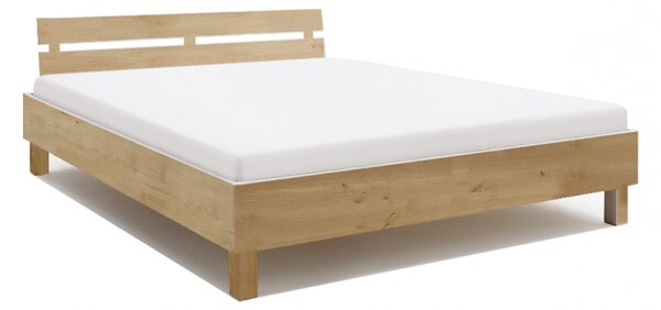 Masivní postel z borovice 140x200 Lenni med