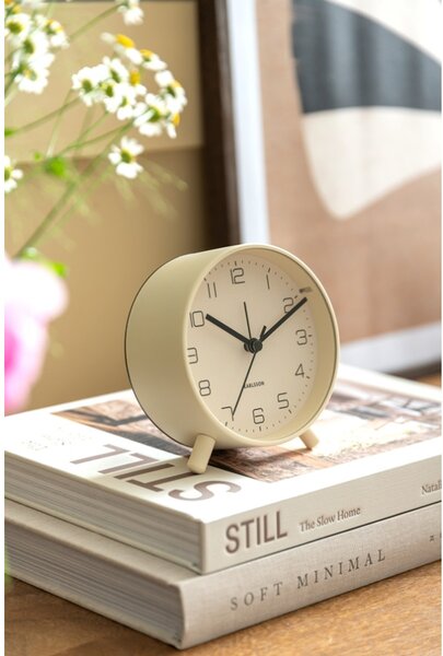 Designový budík 5752CR Karlsson 11cm