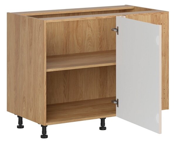 BRW Kuchyně Family Line Iris DNW-120/82/60-P/B, dub hikora/alhamra mat