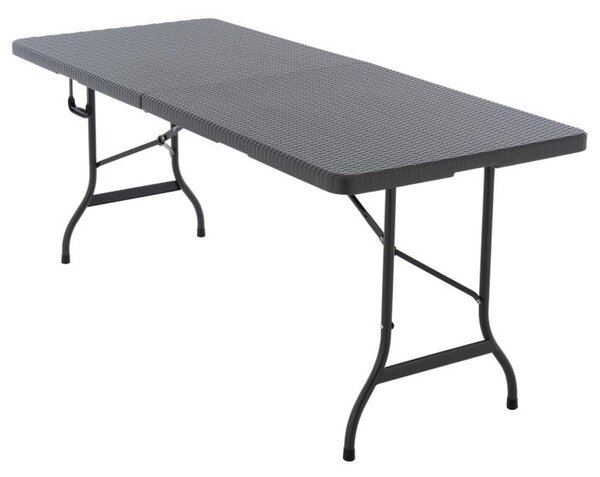 Skládací přenosný stůl 180 cm, antracit