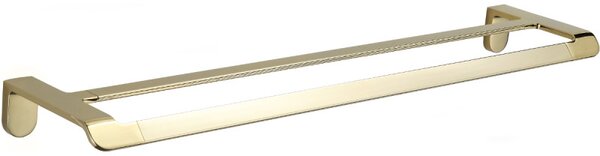 Mexen příslušenství, Lea držák na ručníky 2-řadý, zlatá, 7026025-50