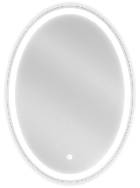 Mexen Elz podsvícené koupelnové zrcadlo 50 x 70 cm, LED 6000K, ventilátor