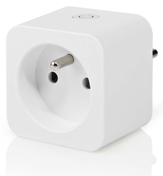 Nedis WIFIP121EWT - Chytrá zásuvka 3680W/230V/ Typ E/16A Wi-Fi
