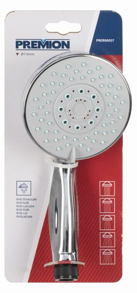 Sprchová hlavice 110 mm chrom 5 funkcí PREMION PRER00037