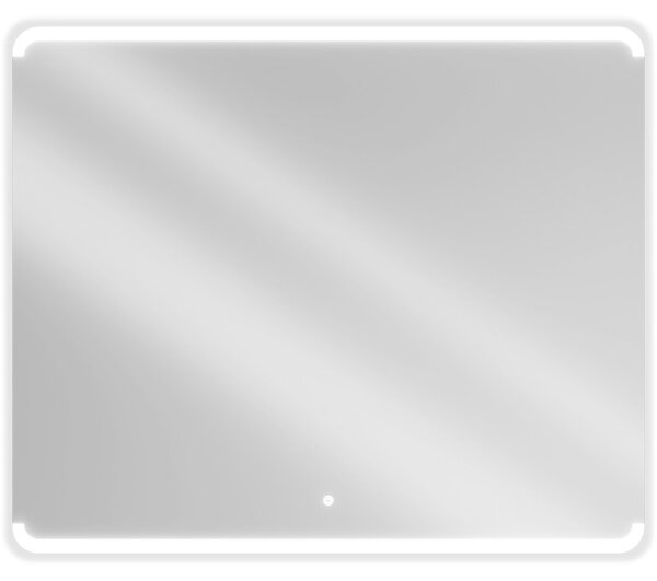 Mexen Nida, LED koupelnové zrcadlo s podsvícením 120x100 cm, 6000K, ochrana proti zamlžování, 9806-120-100-611-00