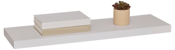 5five - Nástěnná police HYLE 80x24 cm bílá
