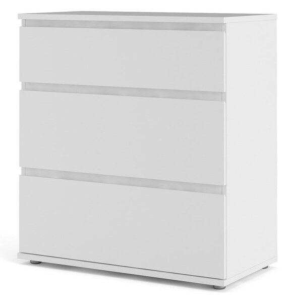 Bílá nízká komoda 77x84 cm Nova – Tvilum