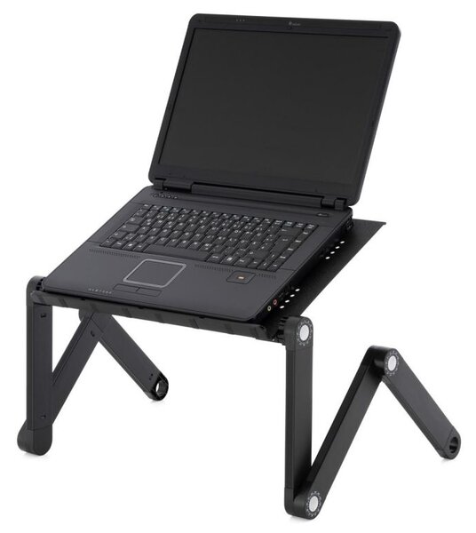 Stolek pod notebook hliník, 42 x 28 cm