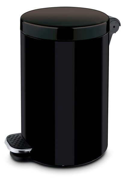 Nášlapný odpadkový koš 5 L, lakovaný černý