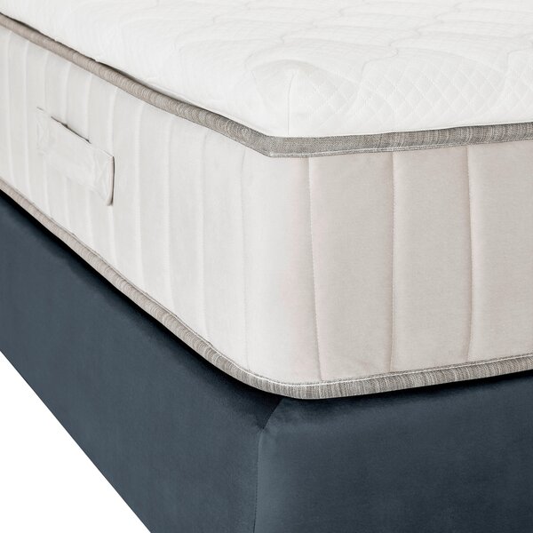 POSTEL BOXSPRING, 180/200 cm, tmavě šedá Esposa - Manželské postele