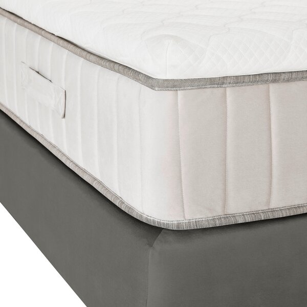 POSTEL BOXSPRING, 180/200 cm, šedá Esposa - Manželské postele