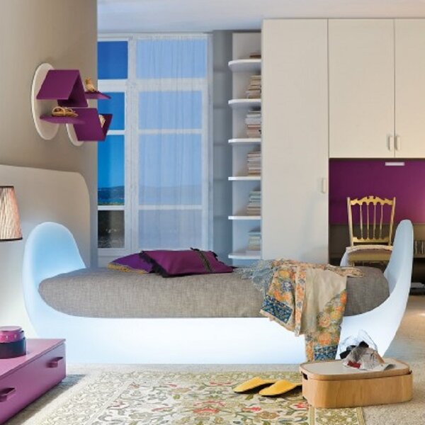 LULLY - dětská postel s pohádkovým osvětlením