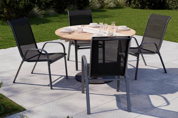 SADA ZAHRADNÍCH KŘESEL, kov, textil Ambia Garden - Online Only zahradní nábytek, Online Only