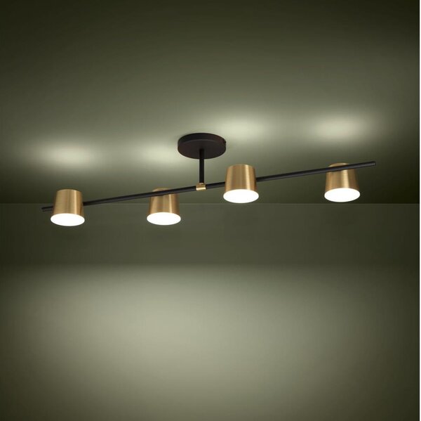 Eglo 39984 - LED Přisazený lustr ALTAMIRA 4xGU10/4,6W/230V 3000K zlatá