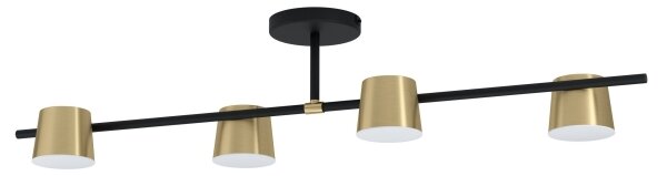 Eglo 39984 - LED Přisazený lustr ALTAMIRA 4xGU10/4,6W/230V 3000K zlatá