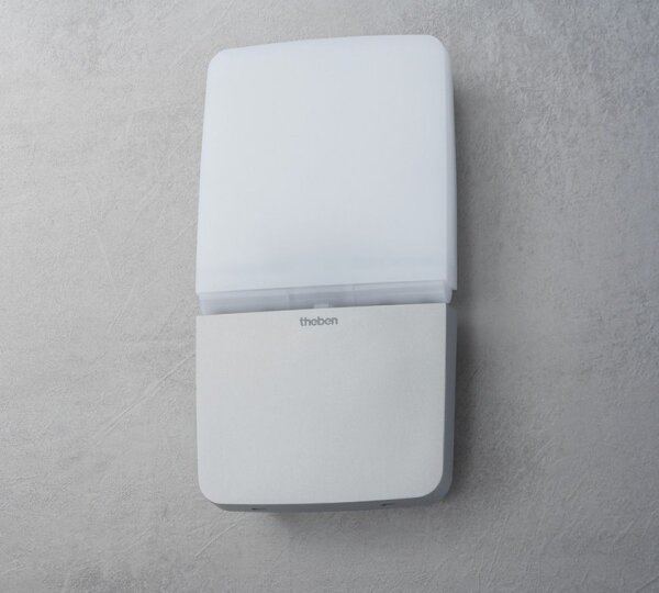 Theben - LED Nástěnný reflektor LED/11W/230V stříbrná IP55