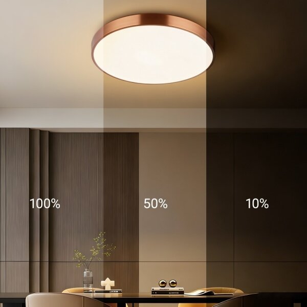 Immax NEO 07321L-LED Stm stropní sv NEO LITE SEMPLICI 36W/230V pr.40cm měděná+DO