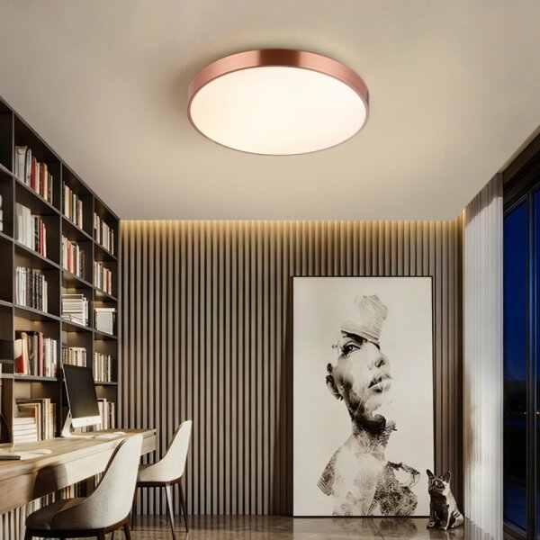 Immax NEO 07321L-LED Stm stropní sv NEO LITE SEMPLICI 36W/230V pr.40cm měděná+DO