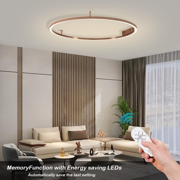 Immax NEO 07326-80C-LED Stm stropní sv FINO LED/55W/230V 80 cm Tuya rose gold+DO