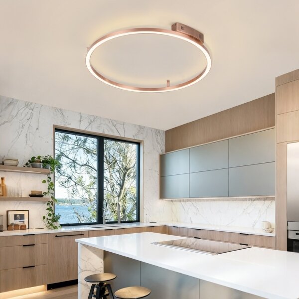Immax NEO 07326-80C-LED Stm stropní sv FINO LED/55W/230V 80 cm Tuya rose gold+DO