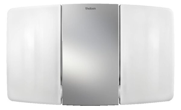 Theben - LED Nástěnný reflektor 2xLED/10W/230V stříbrná IP55