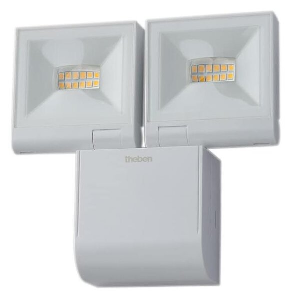 Theben - LED Nástěnný reflektor 2xLED/10W/230V bílá IP55