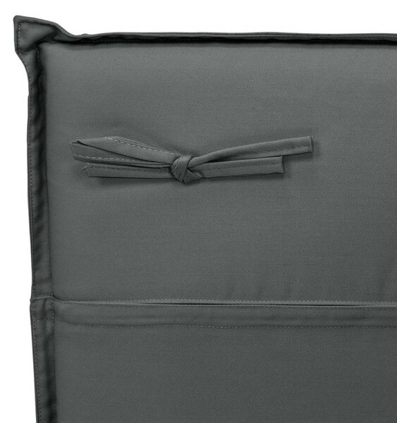 DIVERO polstrování na zahradní lavici 146 cm, antracit