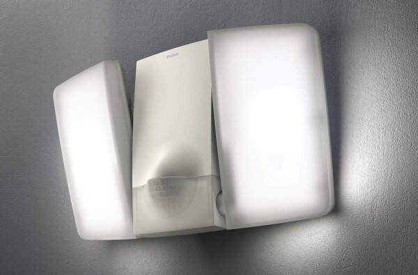 Theben - LED Nástěnný reflektor se senzorem 2xLED/10W/230V bílá IP55