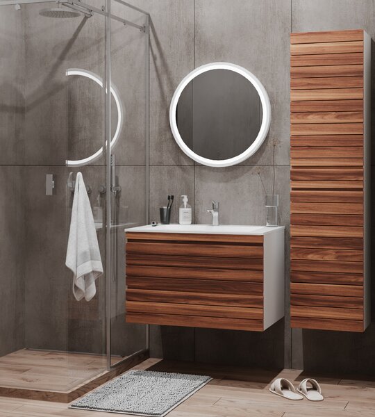 Lavedo Woodie II 100 koupelnová skříňka s umyvadlem