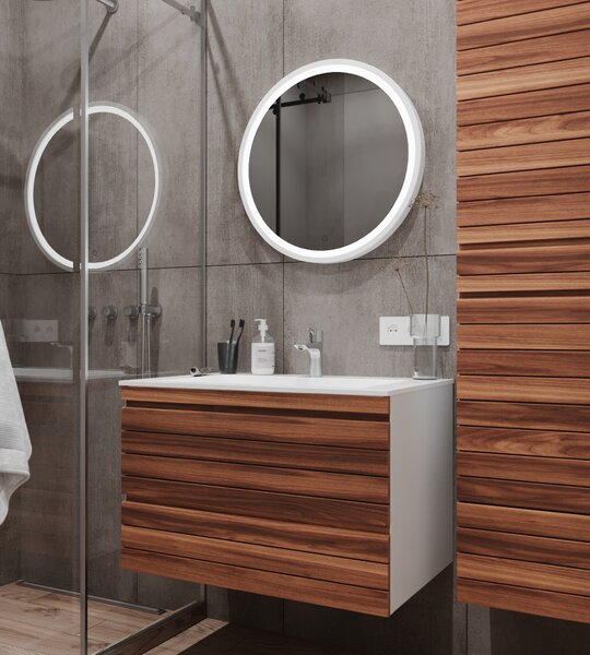 Lavedo Woodie II 100 koupelnová skříňka s umyvadlem