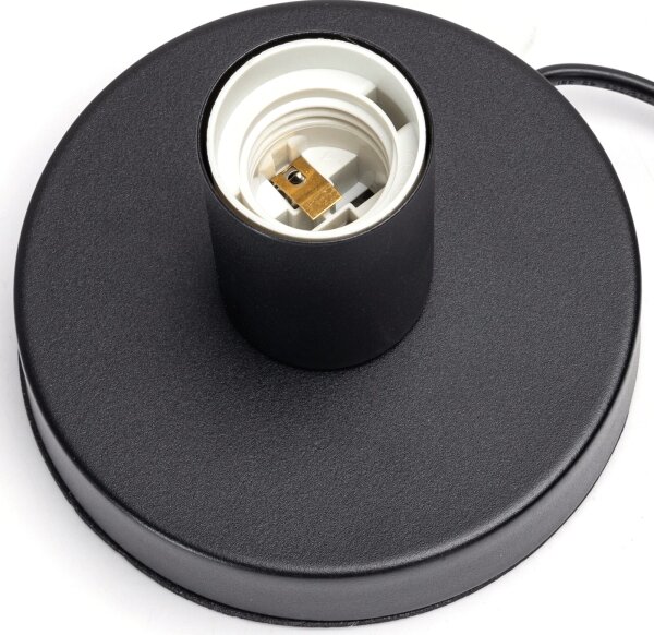 Aigostar - Stolní lampa 1xE27/60W/230V černá