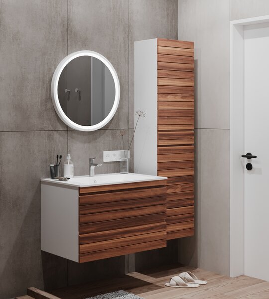 Lavedo Woodie II 100 koupelnová skříňka s umyvadlem