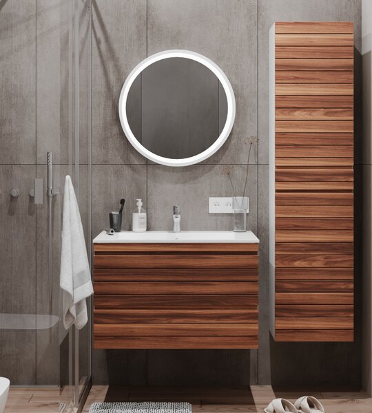 Lavedo Woodie II 100 koupelnová skříňka s umyvadlem