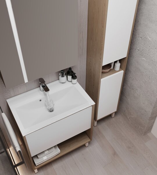 Lavedo Jersey 60 koupelnová skříňka s umyvadlem