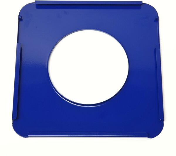 Odpadkový koš na tříděný odpad Caimi Brevetti Centolitri G, 100 L - modrý, papír