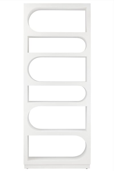 REGÁL, bílá, jedle, 78/193/30 cm MID.YOU - Online Only regály & police, Online Only