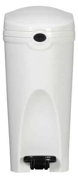 Rossignol SAS Pedálový odpadkový koš Rossignol Femina 91939 pro dámské WC, bílý, 20 L