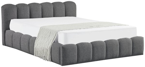ČALOUNĚNÁ POSTEL, 140/200 cm, šedá Livetastic - Postele s úložným prostorem, Online Only
