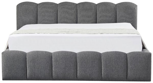 ČALOUNĚNÁ POSTEL, 140/200 cm, šedá Livetastic - Postele s úložným prostorem, Online Only