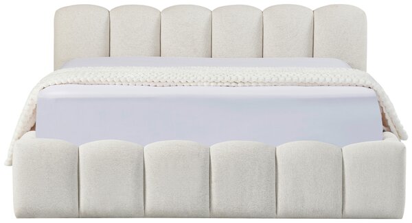 ČALOUNĚNÁ POSTEL, 140/200 cm, krémová Livetastic - Postele s úložným prostorem, Online Only