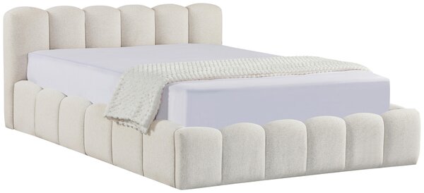 ČALOUNĚNÁ POSTEL, 140/200 cm, krémová Livetastic - Postele s úložným prostorem, Online Only