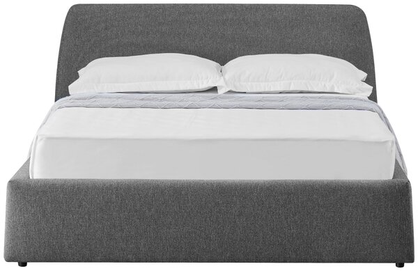 ČALOUNĚNÁ POSTEL, 140/200 cm, šedá Livetastic - Postele s úložným prostorem, Online Only