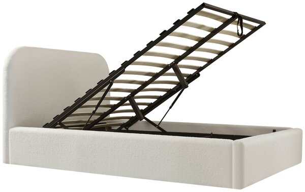 ČALOUNĚNÁ POSTEL, 140/200 cm, krémová Livetastic - Postele s úložným prostorem, Online Only