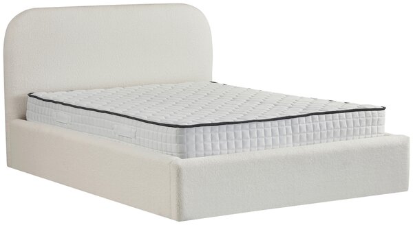 ČALOUNĚNÁ POSTEL, 140/200 cm, krémová Livetastic - Postele s úložným prostorem, Online Only