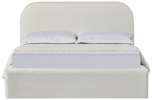ČALOUNĚNÁ POSTEL, 140/200 cm, krémová Livetastic - Postele s úložným prostorem, Online Only